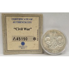 LIBERIA 2000 . FIVE 5 DOLLARS . PROOF . LOW MINT . RARE TYPE